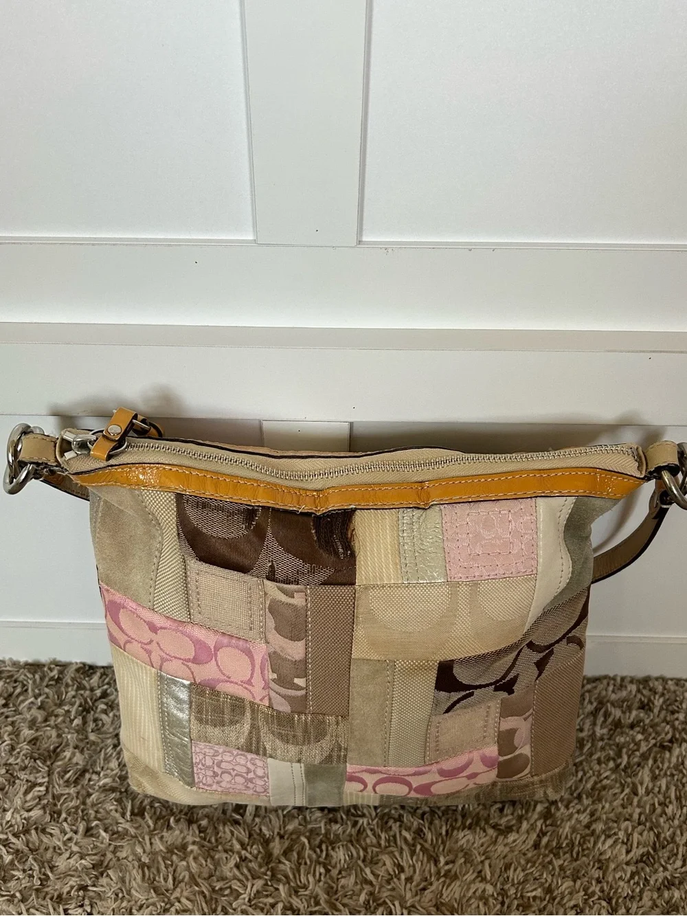 Coach Pink Patchwork Bag | COACH F13723